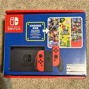 Nintendo Switch Mario Choose One Bundle